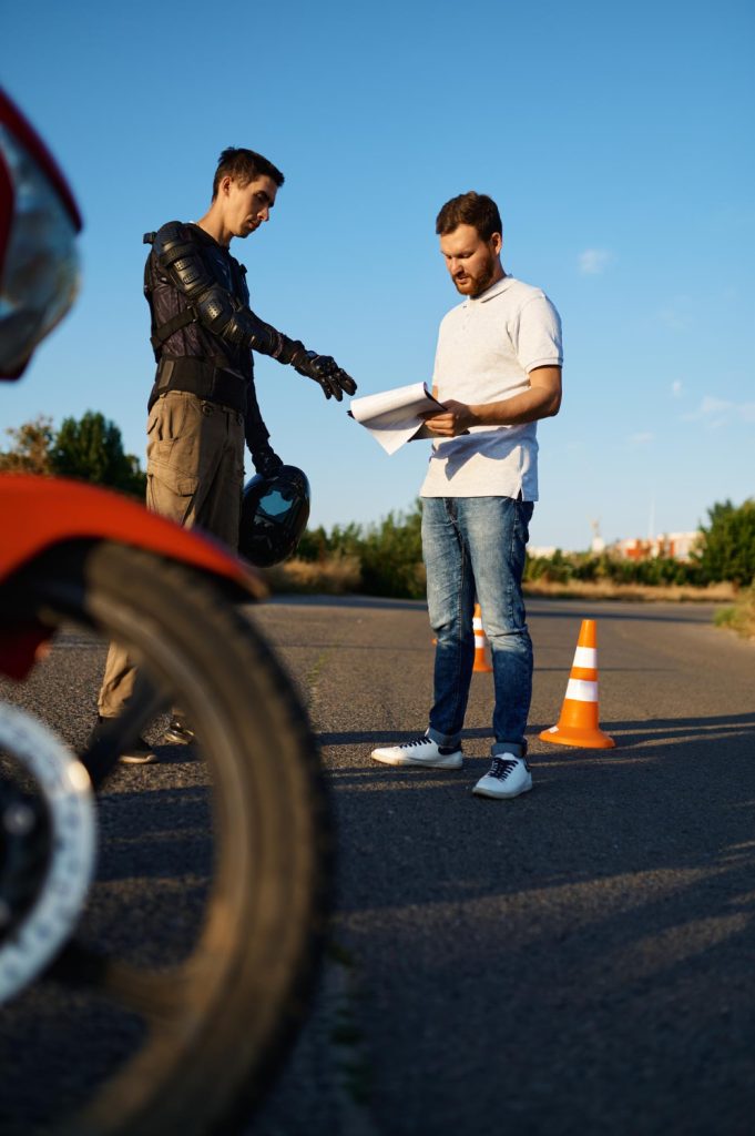 Site para auto escola: teste direção